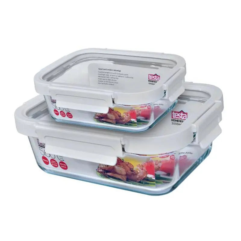 Testa Food Container 1050 ml. Rectangle (New)
